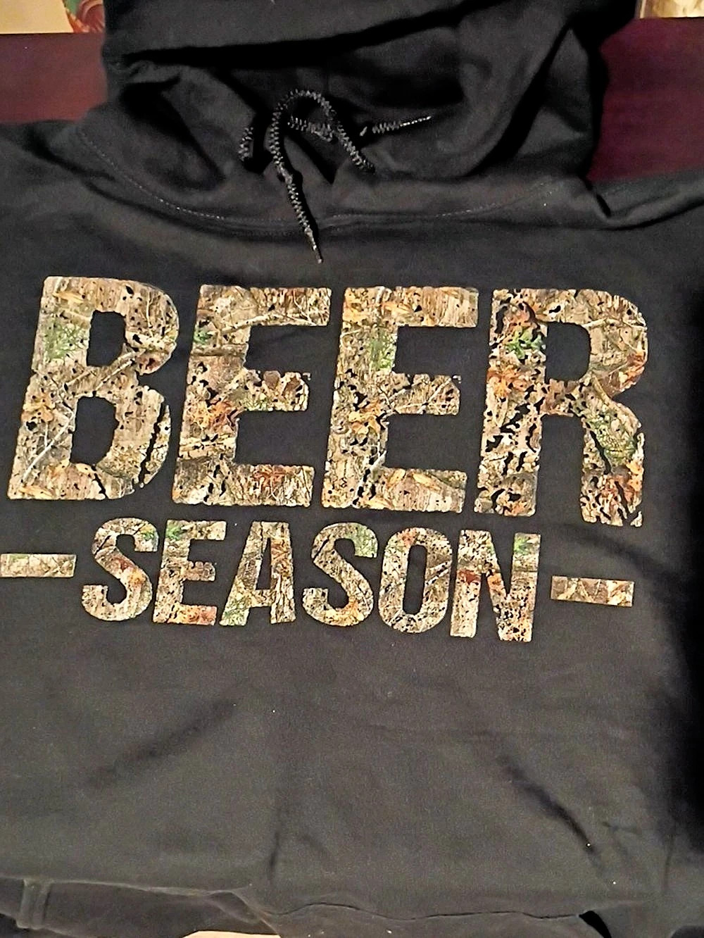 Grunt Style Realtree Beer Season Hoodie Men's Black Hoody